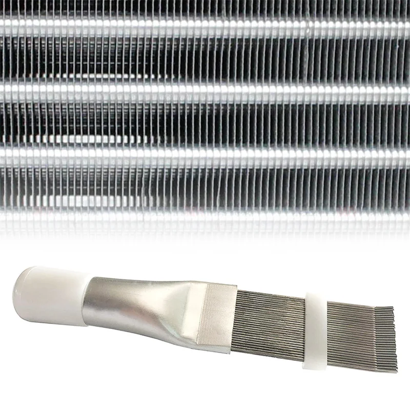 

Air Conditioning Fin Cleaning Comb Stainless Steel Fin Straightener Brush Air Conditioner Cleaning Tool Cleaning Supplies