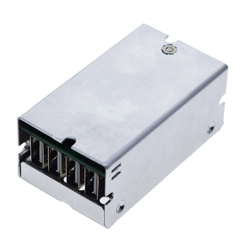 XY-3606T DC-DC 스텝 다운 전원 공급 장치 모듈, 5A, 4 USB 출력, 25W 벅 컨버터 전원 보드, 휴대폰용 알루미늄 쉘 포함