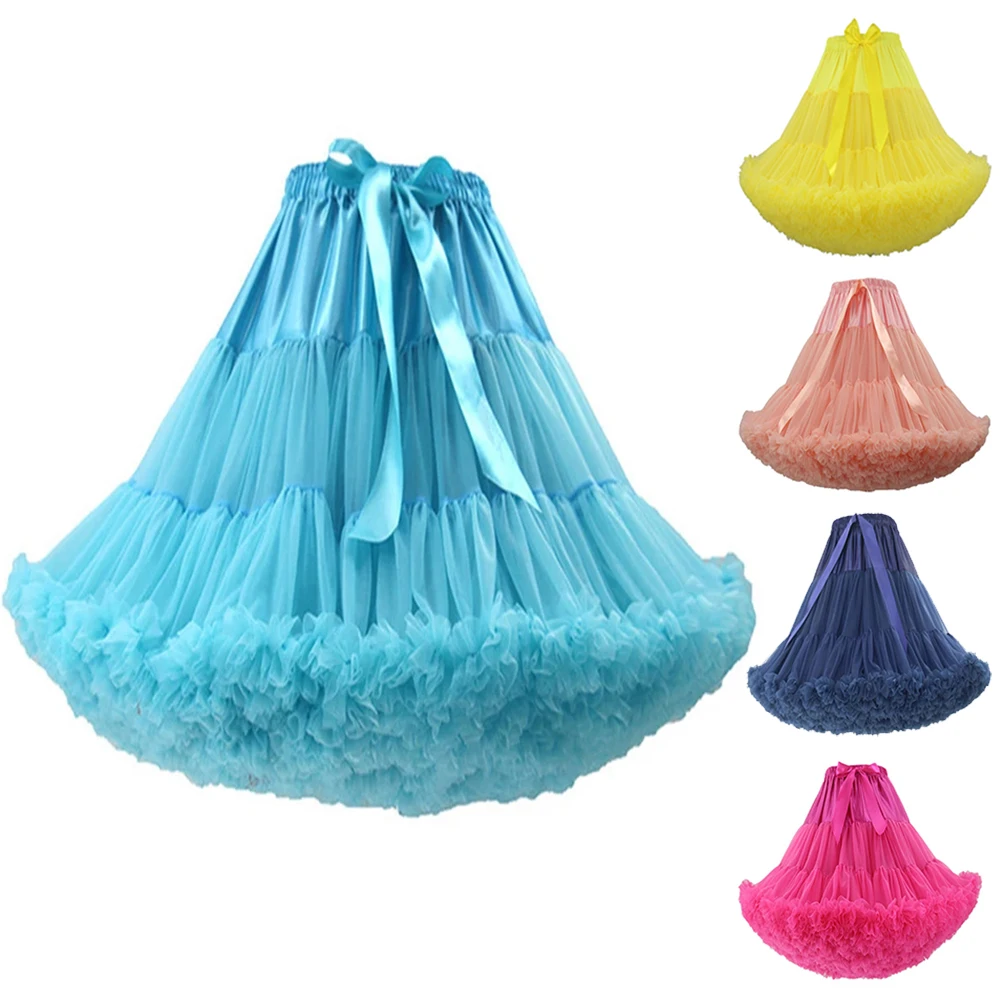 Petticoat Skirt Petticoat Underskirt Wedding Underskirt Wedding Petticoat Vintage Underskirt Super Puffy Women Knee Length 55CM Long Petticoat Soft Tulle Vintage Wedding Bridal Petticoat Underskirt Cosplay Rockabilly Tutu