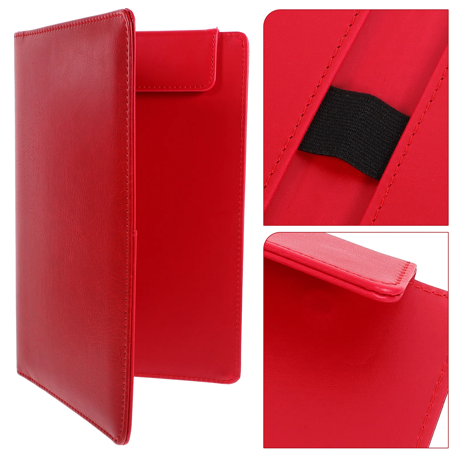 

Folder Tablet Clipboards for Classroom Cashier Slip Portable Bills Pu File Clips Office Hardboard Document