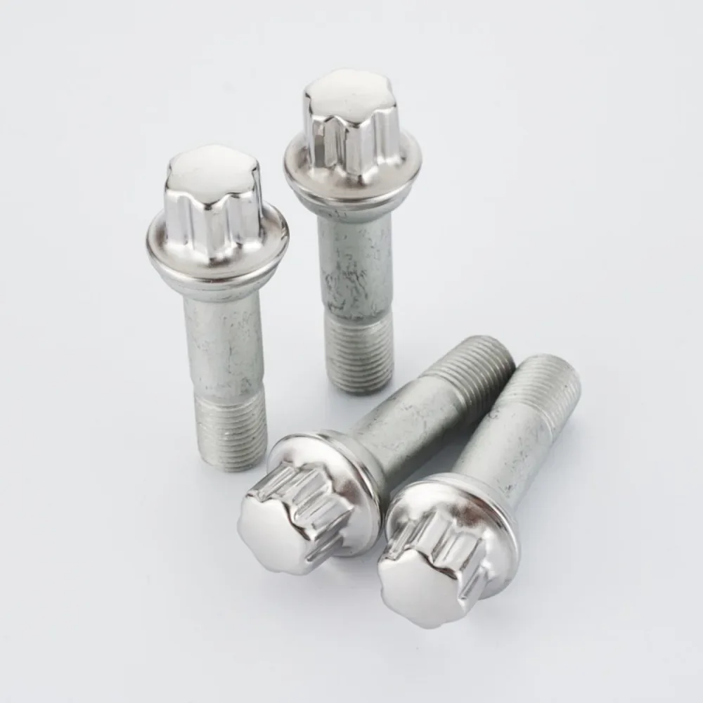 1pc Style Lug Bolts Wheel Hub Screws Suit for Mercedes Benz Series M14x1.5 Hex 17mm Length 69mm