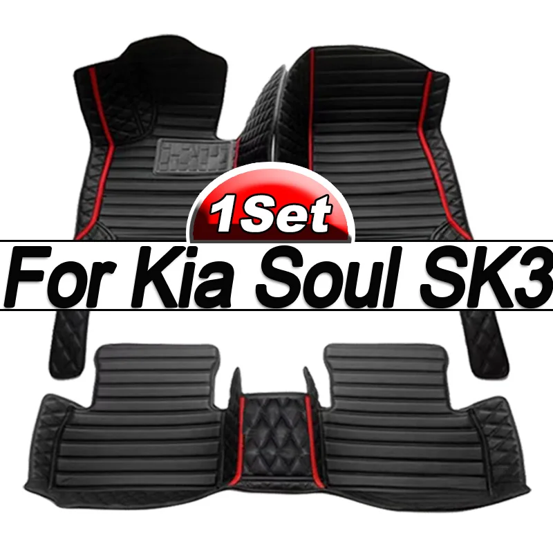 

Автомобильные коврики для Kia Soul SK3 2020 ~ 2022, коврики от грязи, аксессуары для авто, водонепроницаемые коврики, коврик, аксессуары для интерьера автомобиля