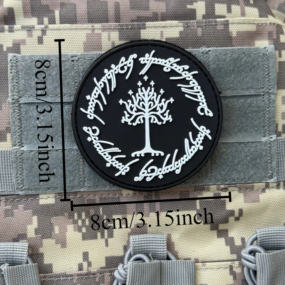 �Das Kreuz Christi“ Taktischer Helm Skelett Moral Abzeichen Patch Militär PVC Klettverschluss Patches Kleidung Rucksack Aufkleber – Detail 2