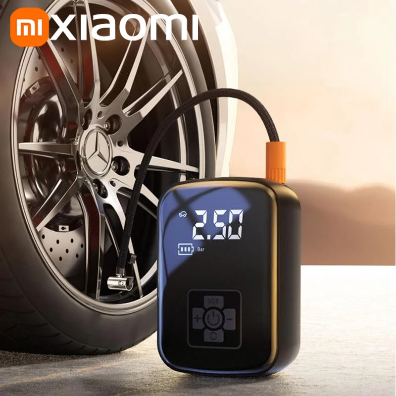 Xiaomi Wireless Air Compressor Electric Tire Inflator Pump For Motorcycle Bicycle Boat Auto Tyre Balls Inflatable air pump,electric tire inflator,air compressor pump,air compressor,tire inflator,inflatable pump