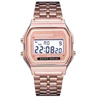 Digital Watches For Men Sports Waterproof Bracelet Clock Gold Electronice LED Wristwatch Women Casucal montre homme relogio