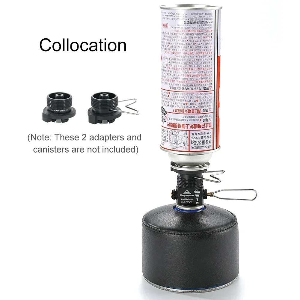Gas Canister Refill Premium Gas Transfer Adapter for Camping Efficiently Refill Canisters with Black Valve Shifter Accessories gas refill adapter