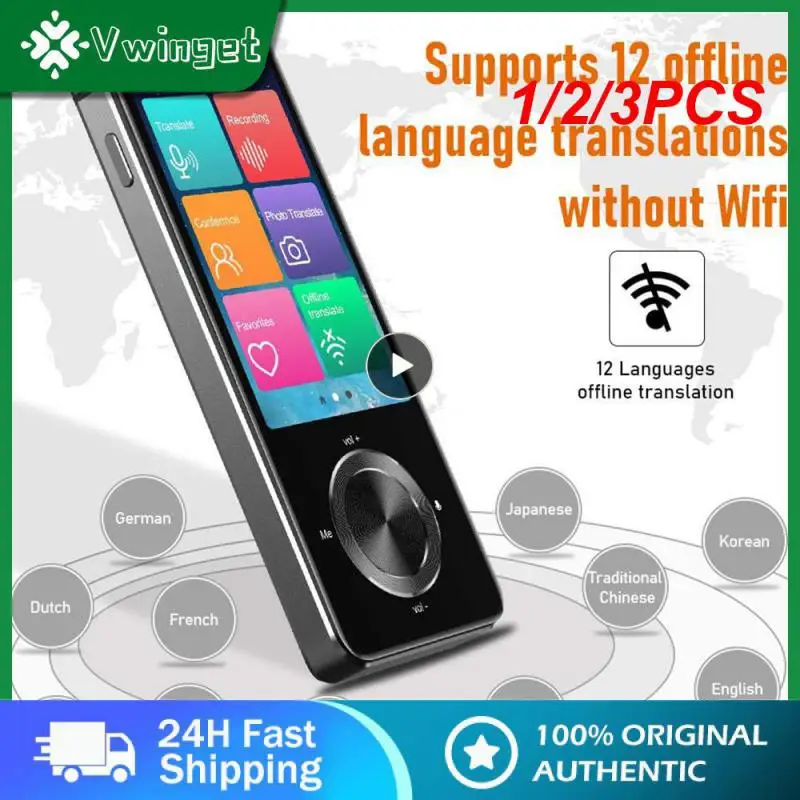 

1/2/3PCS Newest M9 Instant Voice Translator Portable Language Translator In Real-time Smart Translator Supports 12 offline