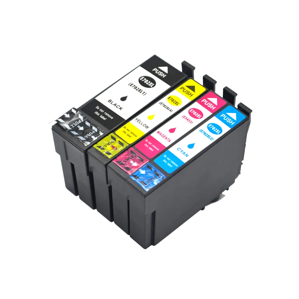 Compatível para Epson 702xl Cartucho de Tinta 702 xl T702 Cartucho de Tinta para Epson Workforce Pro Wf3720 Wf-3725 Dwf Impressora - Imagem 4