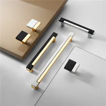Modern Zinc Alloy Cabinet Handles 1