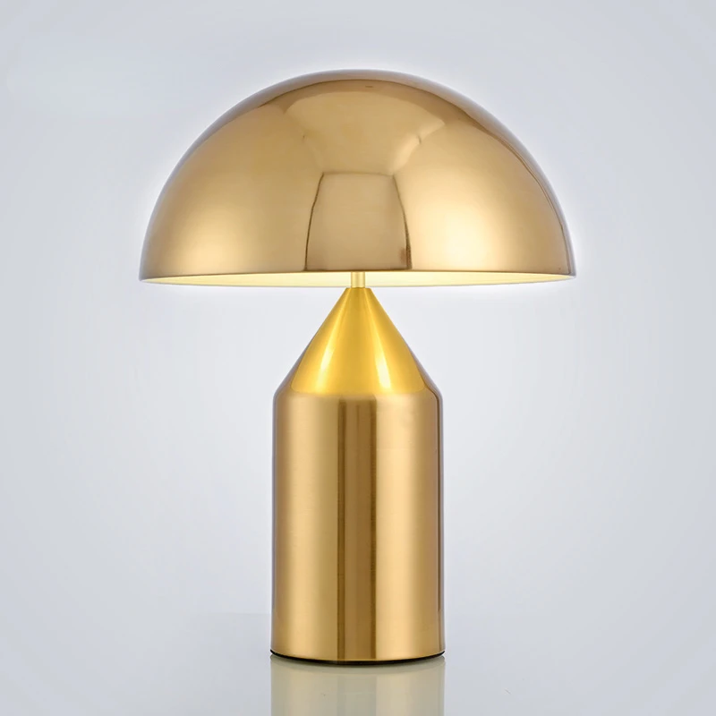 

Postmodern minimalist light bedroom study table light Nordic personality creative mushroom table lamp