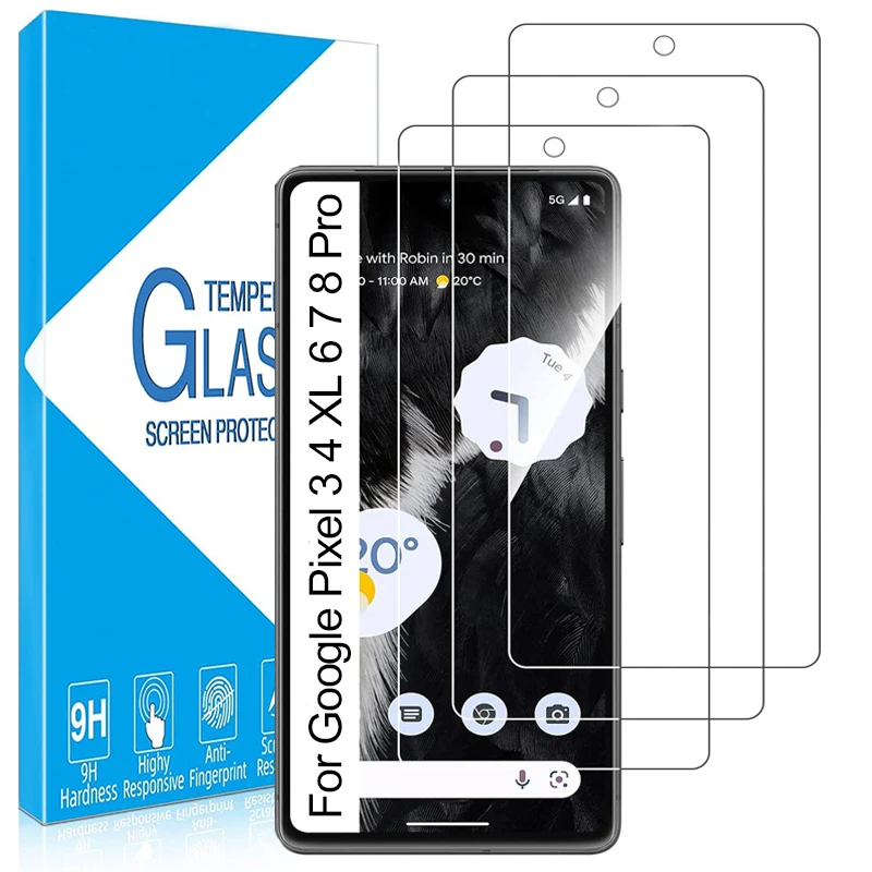 Tempered Glass Screen Protectors - HD Clear Protective Glass Films