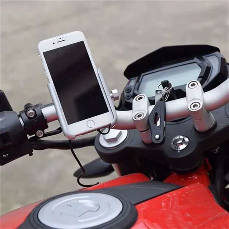 For Kymco Ak550 Ak 550 Xtown 300i Downtown Nikita Xciting 250 500 Motorcycle handlebar Mobile Phone Holder GPS Stand Bracket