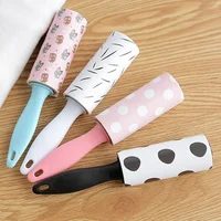 Mini Roller Dust Wiper Clothes Coat Sticky Lint Roller Clothes Cleaning Hair Remover Portable Replaceable Core Cleaning Tools 1