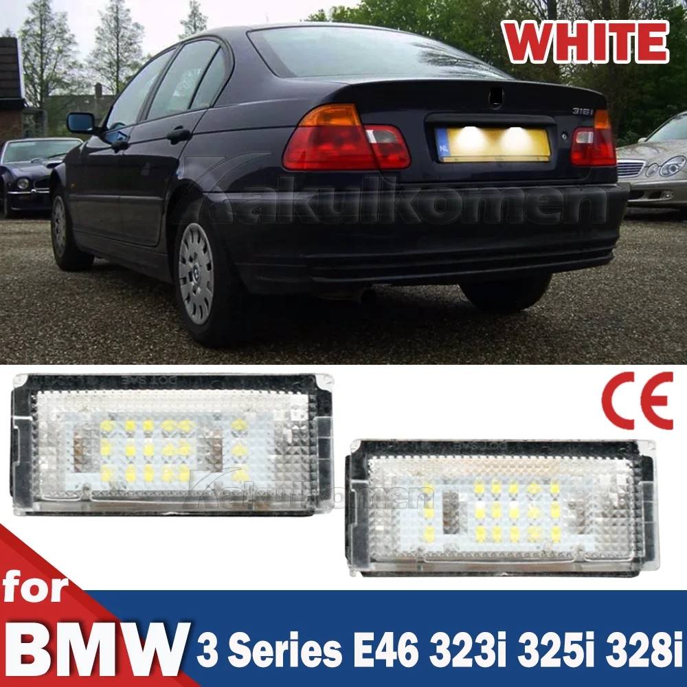 LED License Plate Light For E46 Sedan/Touring 98-06 In LED Numberplate - Buy Best Tuning Parts In Store