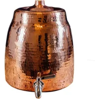 Sertodo Copper Niagara Water Dispenser 100% Pure Copper,Heavy Gauge,Hand Hammered 2+ Gallons Capacity,Holds 2-5 Gallon Water 1