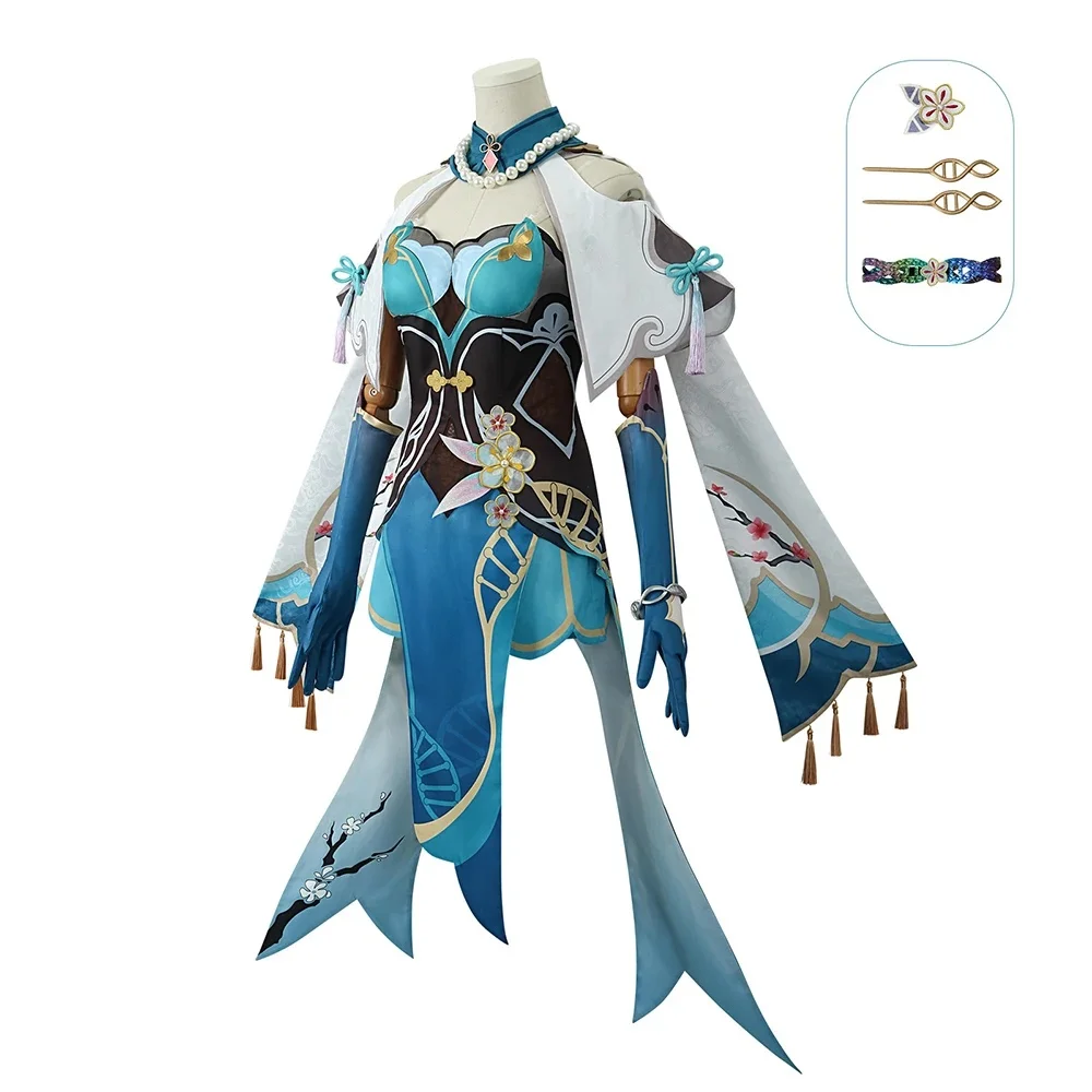 Honkai Star Rail Ruan Mei Stellaris Academy School Uniform Cosplay Costume
