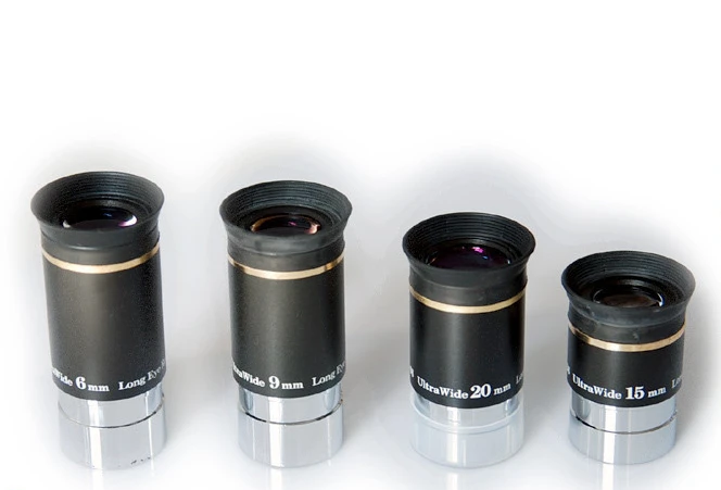 

66 градусов широкий угол обзора UW6, UW9, UW15, UW20 мм астрономический телескоп окуляр