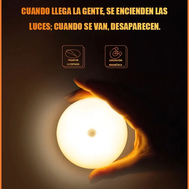 LED Smart Human Body Sensor Night Lights Emergency - Image 4