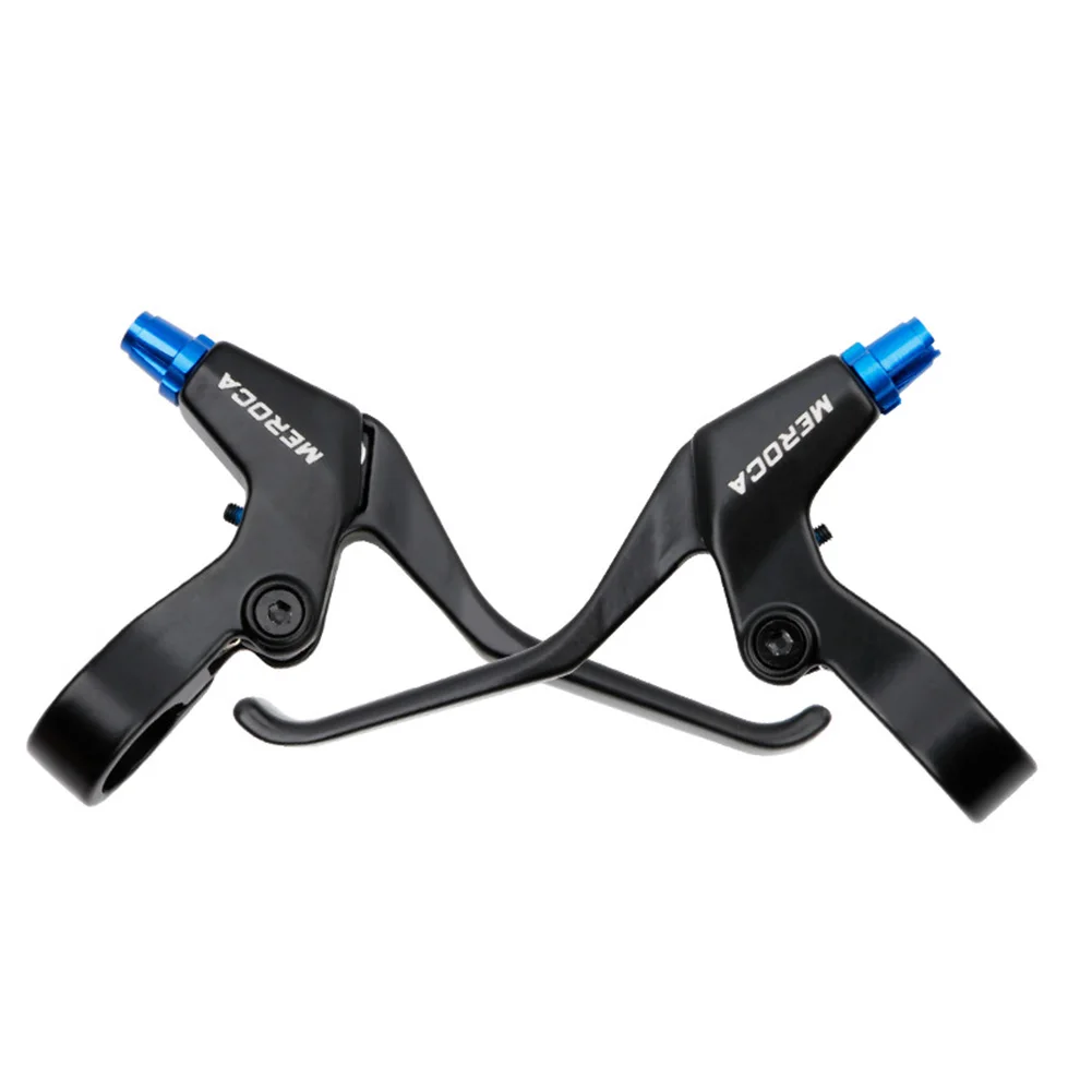 1 Pair Ultralight Bike Brake Lever Aluminum Alloy 4 Finger Bicycle Shifter Brake MTB Road Bicycle Cycling Modification Parts