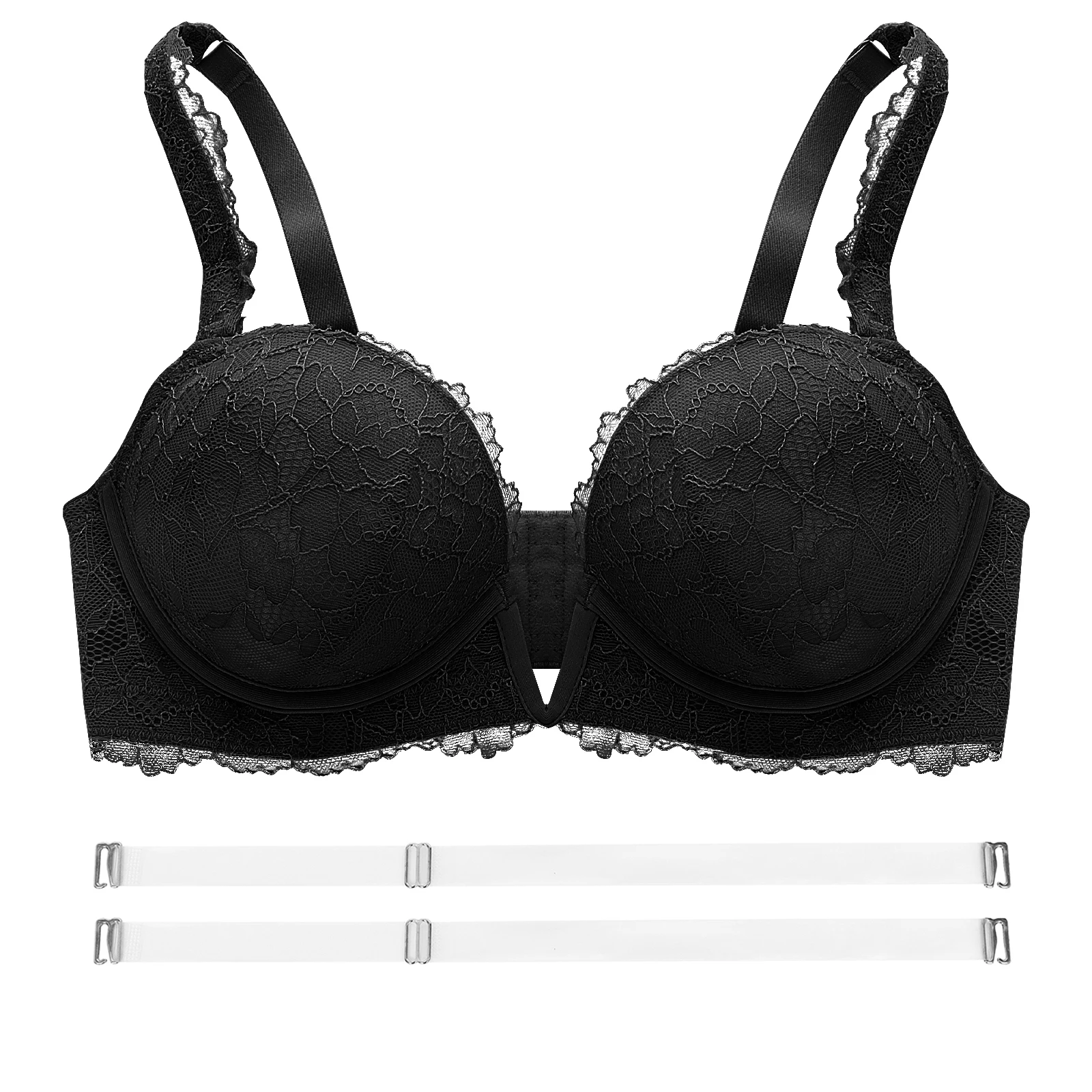 NEW* Victoria's Secret Style Secrets BRA EXTENDERS 2 Black & 2