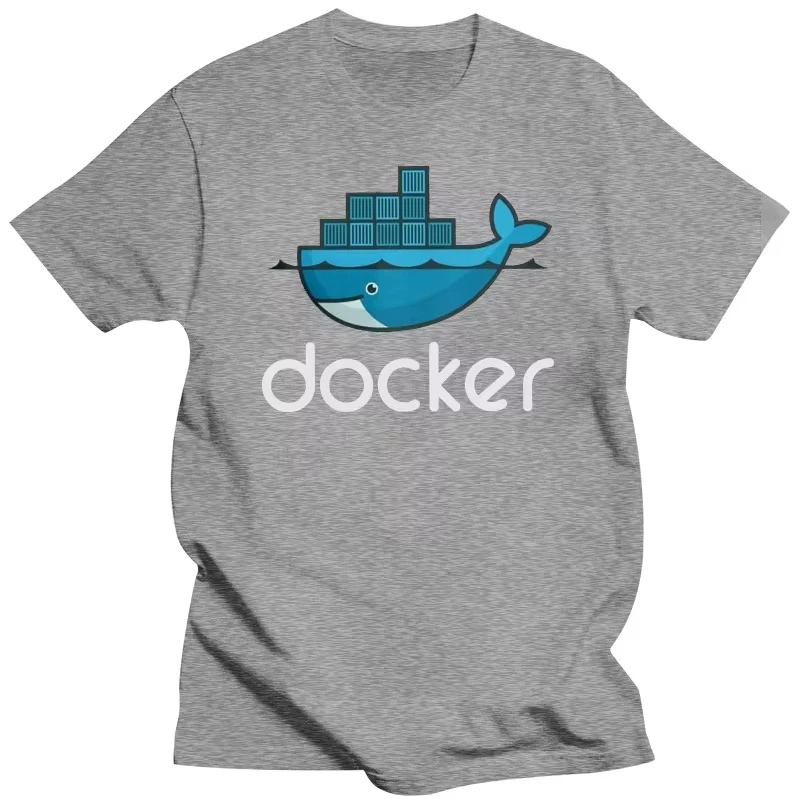 Docker Logo T-Shirt Linux Javascript Computer Rogramming Developer T-Shirt Programmer Coder Women T-Shirt Gift Creative Top 3