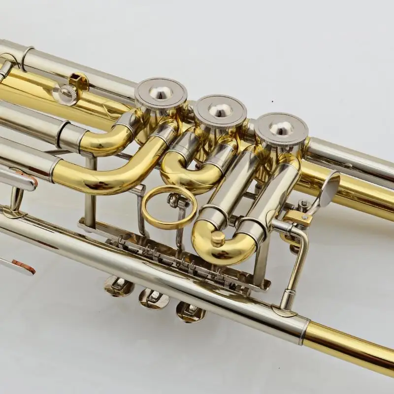 Jinbao JBTR-440 Trumpet Musical Instrument Three Keys Flat Keys Trumpet Children Adult Professional Grade Performance