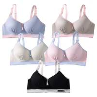 Full Coverage Nursing Bras for Moms Front Buckle No Underwire Antigravity Gathering Cups Great for Prenagant Women Breastfeeding 1