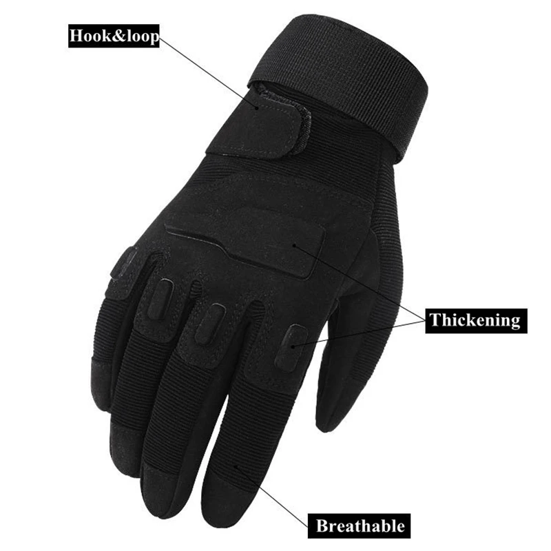 Special Force Half / Full Finger Tactical Glove Outdoor Sports Armed Mittens