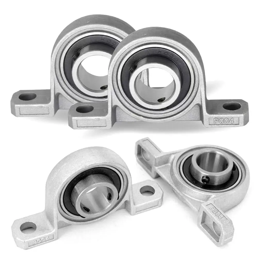 KP000 KP001 KP002 8-30mm Pillow Block Rhombic Bearing ZINC Alloy Insert Linear Bearing Shaft Self-aligning Mounted Block Cast