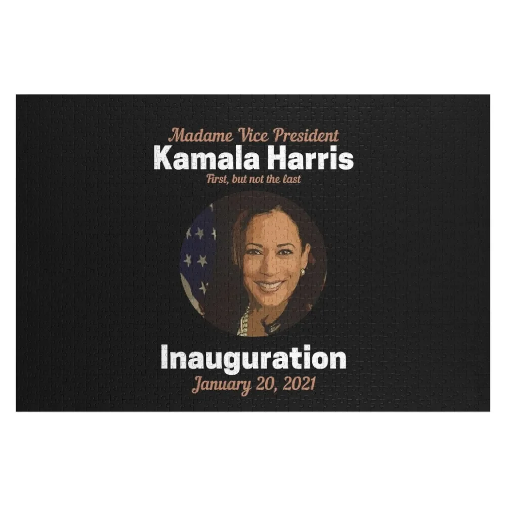 

Madame Vice President Kamala Harris First But Not The Last Jigsaw Puzzle Wood Adults Works Of Art Baby Toy Puzzle