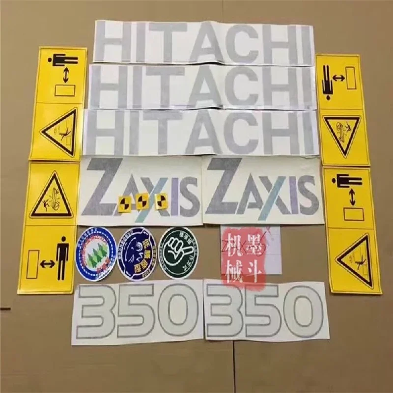 For Hitachi ZAXIS Zax70/120/200/230/270/330/470-6 Full Excavator Sticker Decal Excavation Locomotive Marking Digger