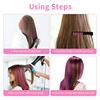 Multi Color Hair Dye Comb Set Fashion Makeup Toy Kits Disposable Hair Dyeing Comb Toys For Girl Hairdressing Combs 4
