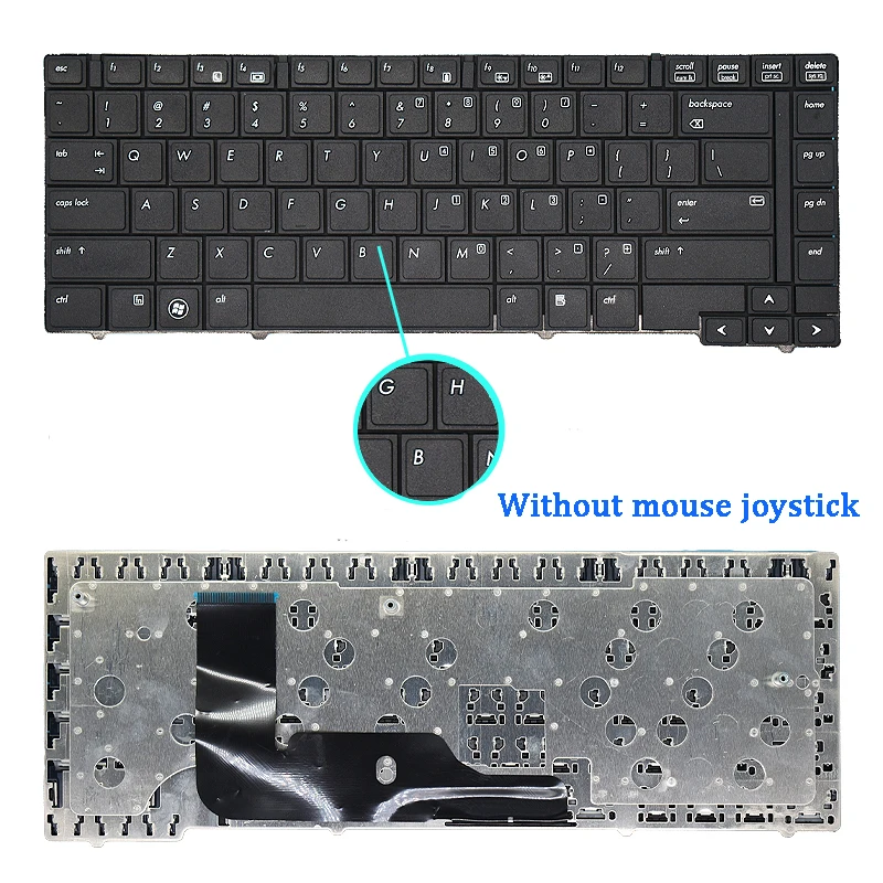 Teclado Portátil Original para hp Novo hp Satellite Elitebook 8440 8440w 8440p - Imagem 2
