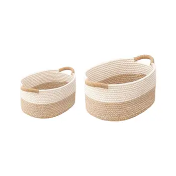 Rope Woven Storage Basket 1