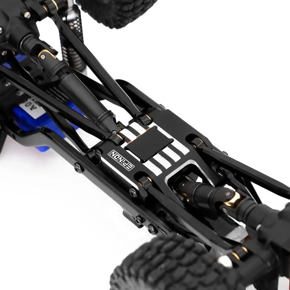 Globact 알루미늄 높은 클리어런스 섀시 링크 서스펜션 링크, 1/18 TRX4M RC 크롤러 자동차 업그레이드 부품