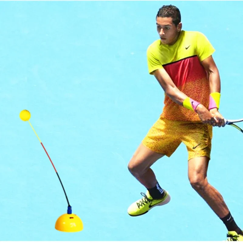 Tennis Trainer Portable Rebound Practice Training Tool Professional Rebounder Swing Ball Tennis String Accessories
