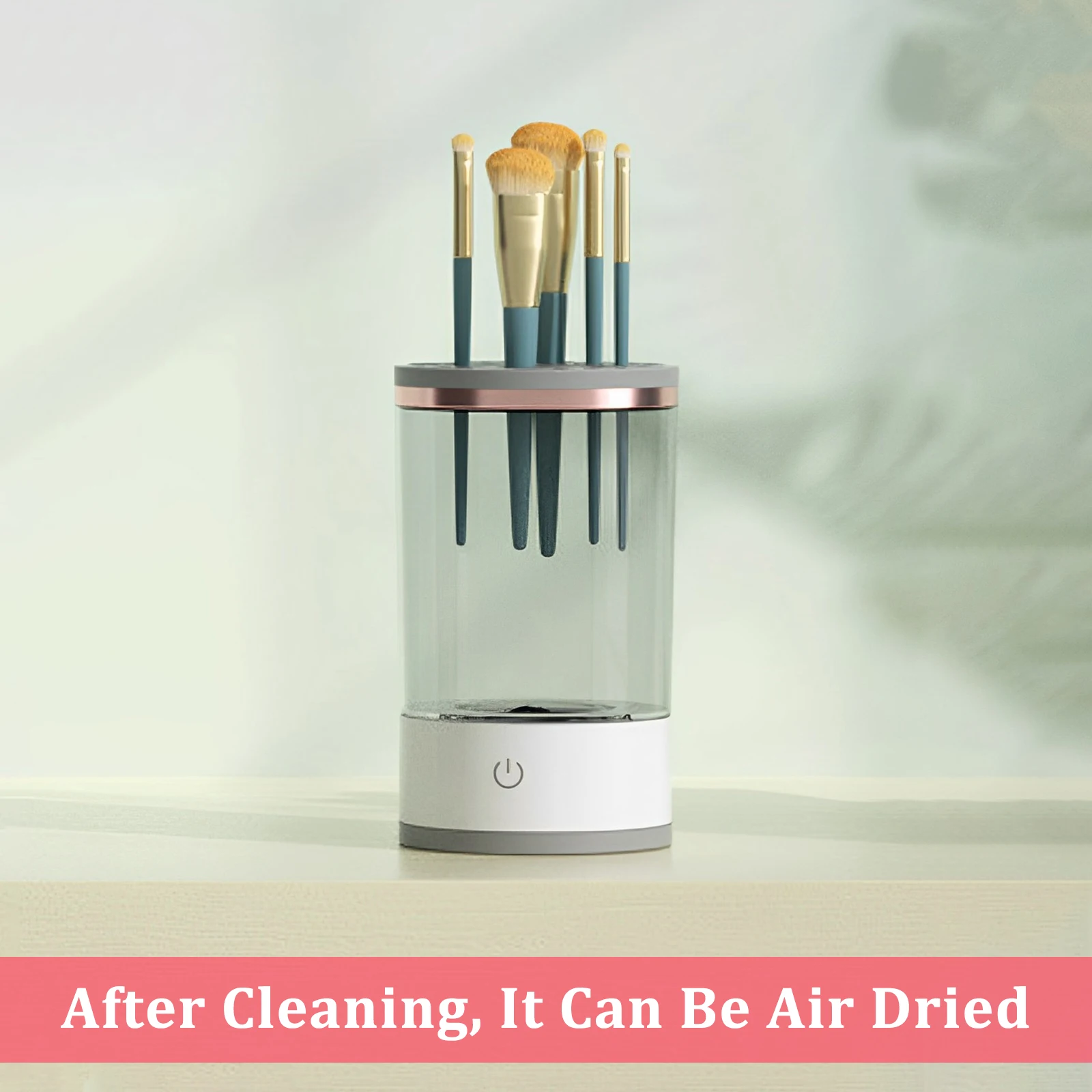 Description Picture 6 of itemUSB Plug Portable Electric Makeup Brush Cleaner with Rubber Makeup Machine Electric USB Quick Cleaner Cleaning Brush Collar Brus