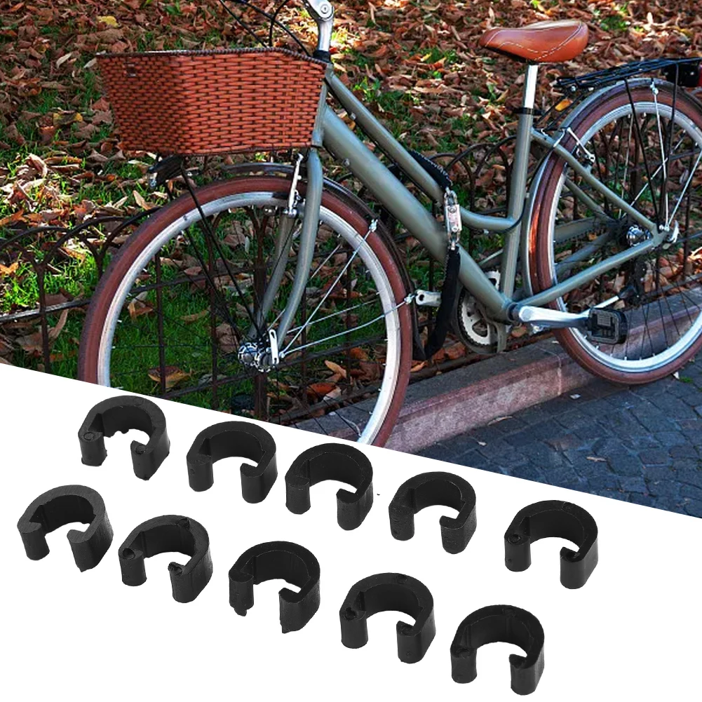 

High Quality Brand New C Type Buckles Buckles 10 Pcs Bikes Universal C-shaped Buckles Wire Tube Buckle Cycling