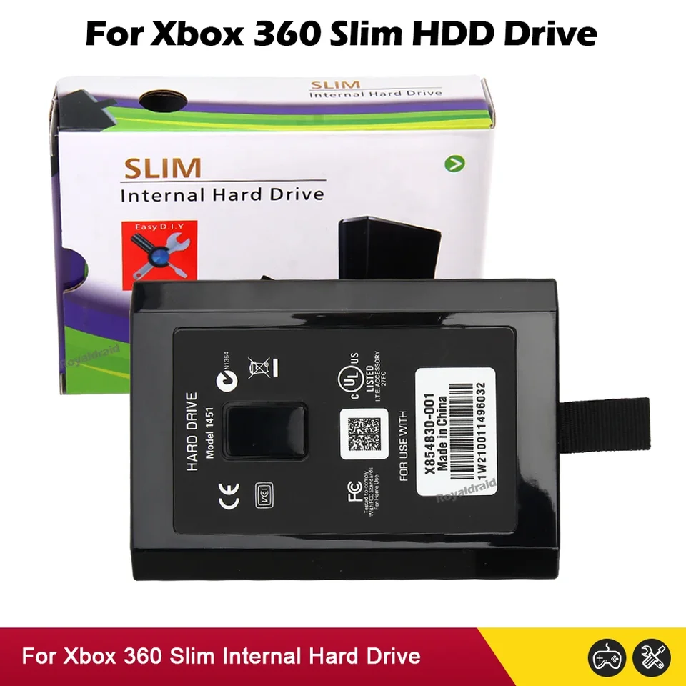 xbox360 ソフト多量付き！ NEW 500GB Hard Drive Disk For Xbox 360 Slim/Xbox 360E