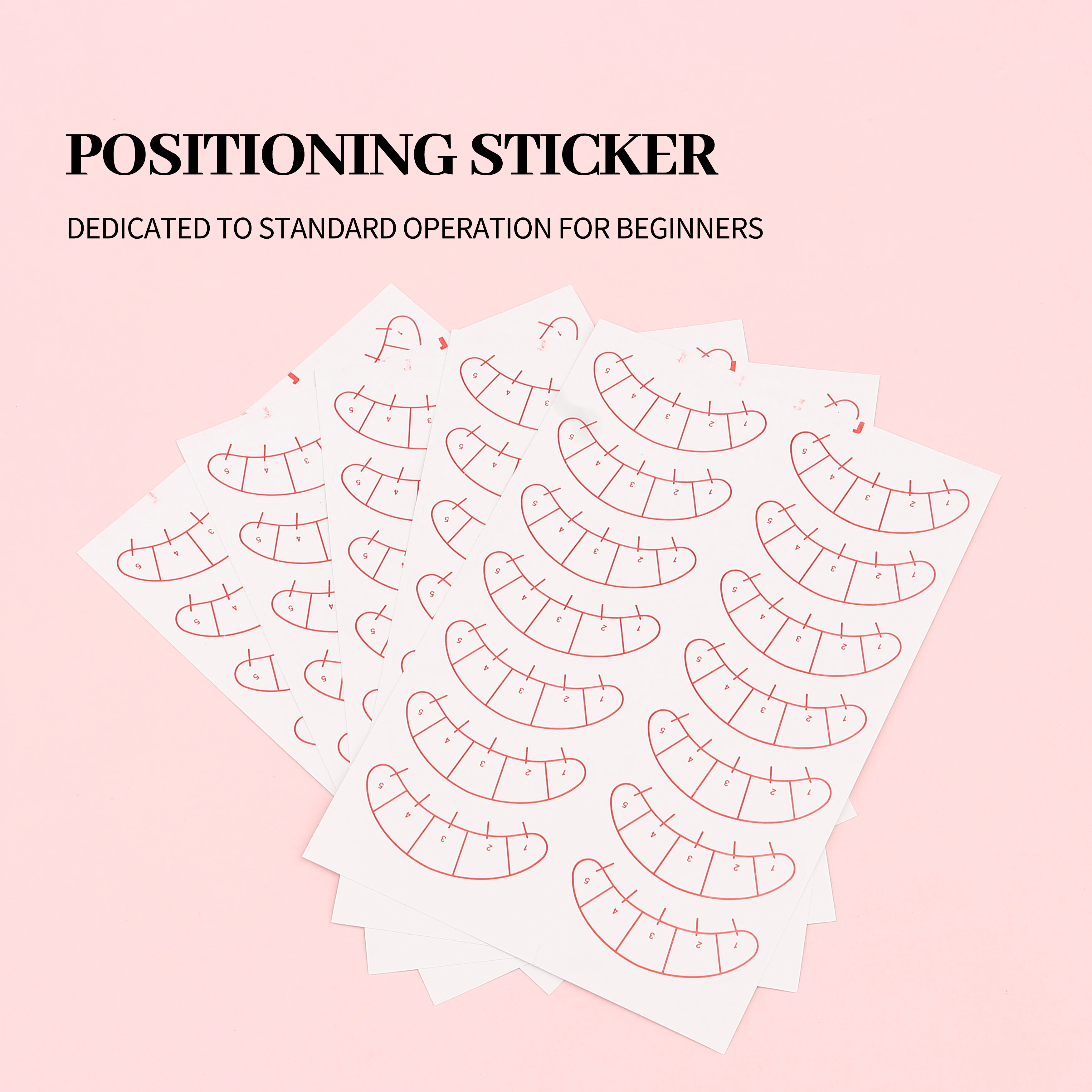 Makeup Tools Lash Extension Kit XIUSUZAKI 70 Pairs False eyelash Eye Sticker Positioning Tips Sticker for Eyelashes Extension Practice Patches MakeUp Tool