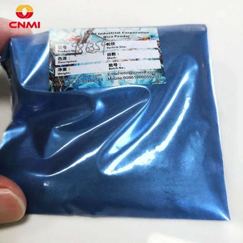 100g Bulk Colorshift Blue to Cyan Pigment Chameleon Pigment Powder for Epoxy Resin Fillings Dye EyeShadow Blush DIY Nail Paint