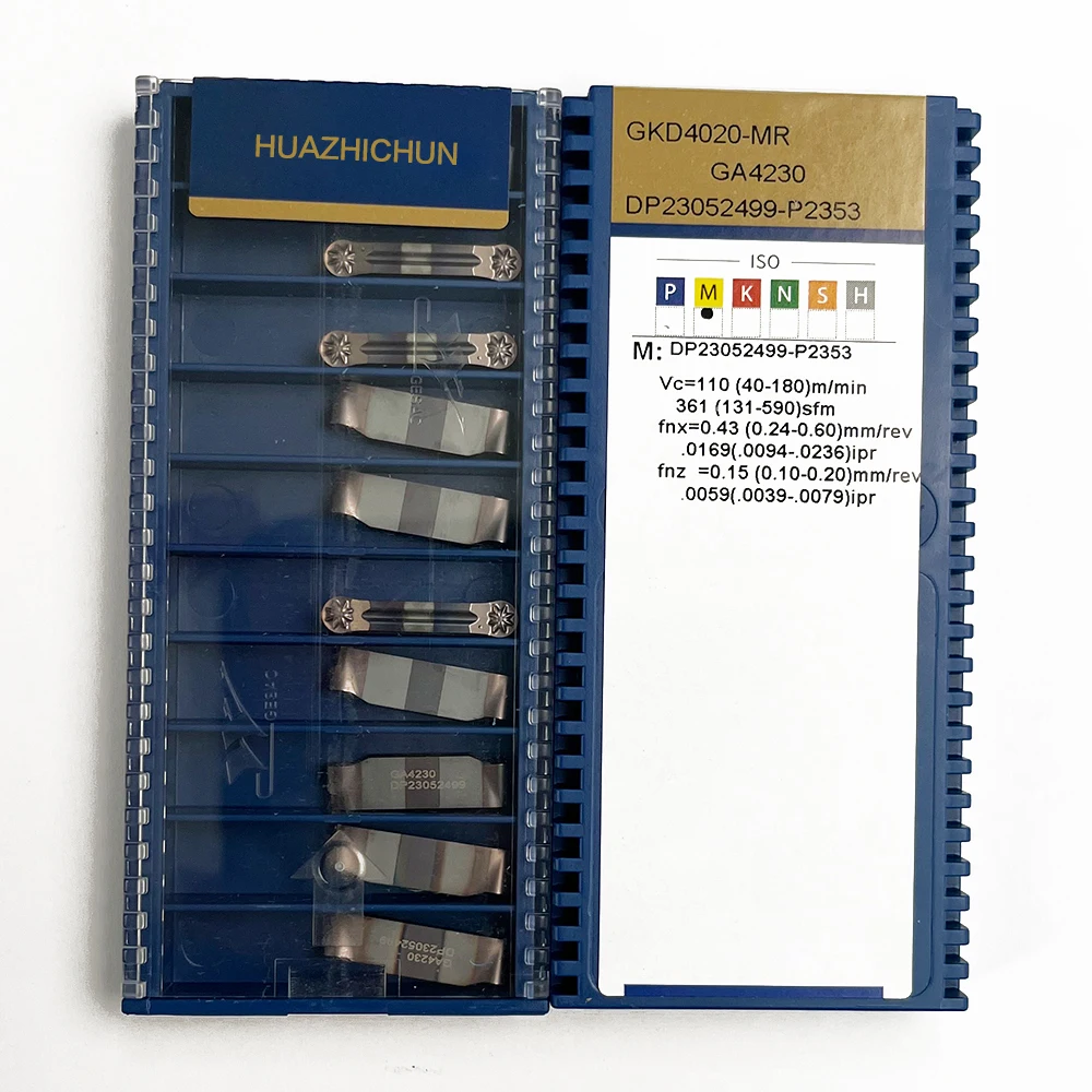 

HUAZHICHUN GKD4020-MR GA4230 Carbide Inserts Milling Cutter Tool
