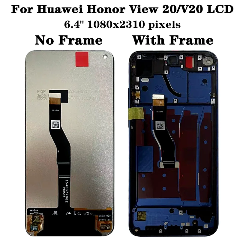 Test For Huawei Honor View 20 PCT-AL10 PCT-TL10 PCT-L29 LCD