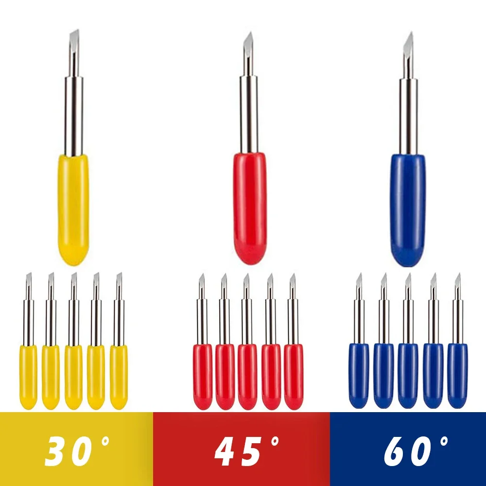 Lame di ricambio da 30/45/60 gradi per lame da taglio a lama per Plotter Roland per Plotter da taglio per utensili elettrici