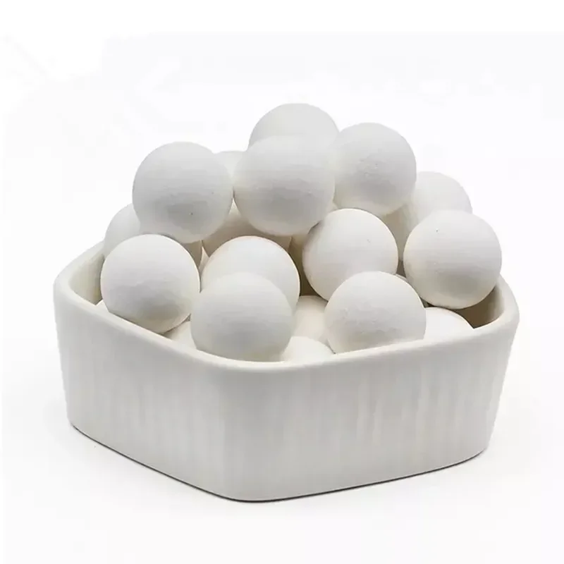 Chinese Factory Alumina Desiccant Balls Activated Alumina Ball For Water Treatment Defluoridation Adsorbent