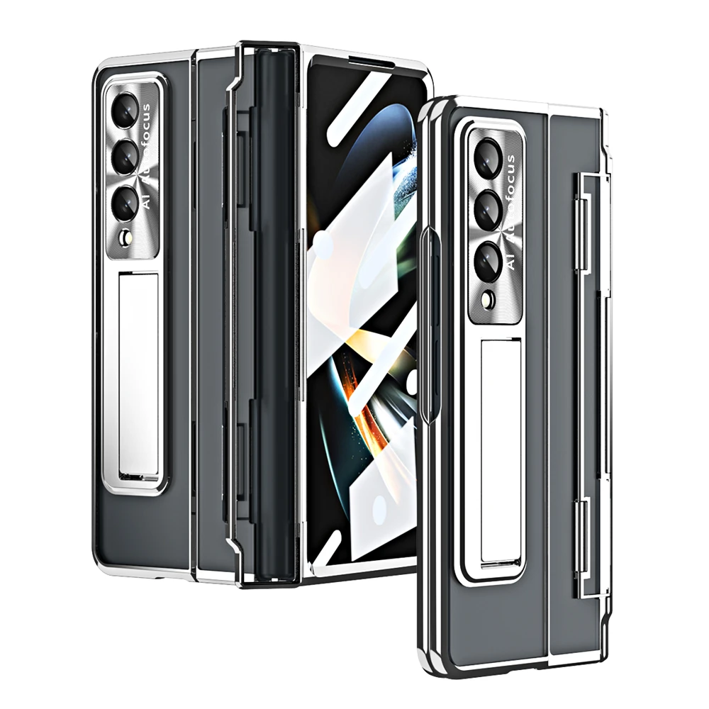 Armor Phantom HD Transparent Cover for Samsung Galaxy Z Fold 5 3 Fold4 Huawei Magic VS Mate X2 Full Anti shock Protective Cases