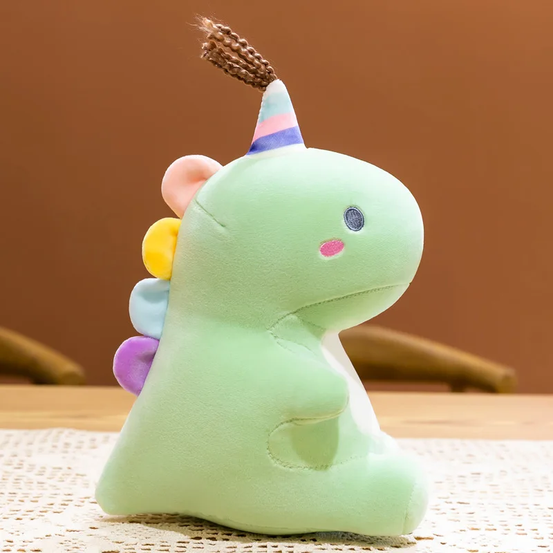 thumbnail image 1 of Muñeco de peluche de dinosaurio blando, juguete de peluche de dinosaurio suave para niños, almohada de peluche de dibujos animados kawaii, regalo de cumpleaños para niños, 1 of 5
