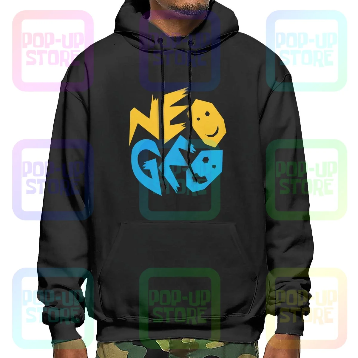 Logo Neo Geo-Aes-Cd-Mvs Neogeo Felpe Con Cappuccio Felpe Con Cappuccio Stile Pop Offerte Calde Vendita Calda