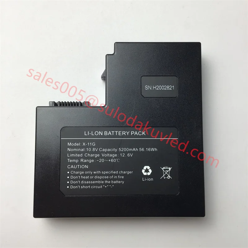 K-ING I3 Li-ion Battery Fiber Splicer, Lithium Battery Pack, X-11G, 5800mAh, 10.8V, Original