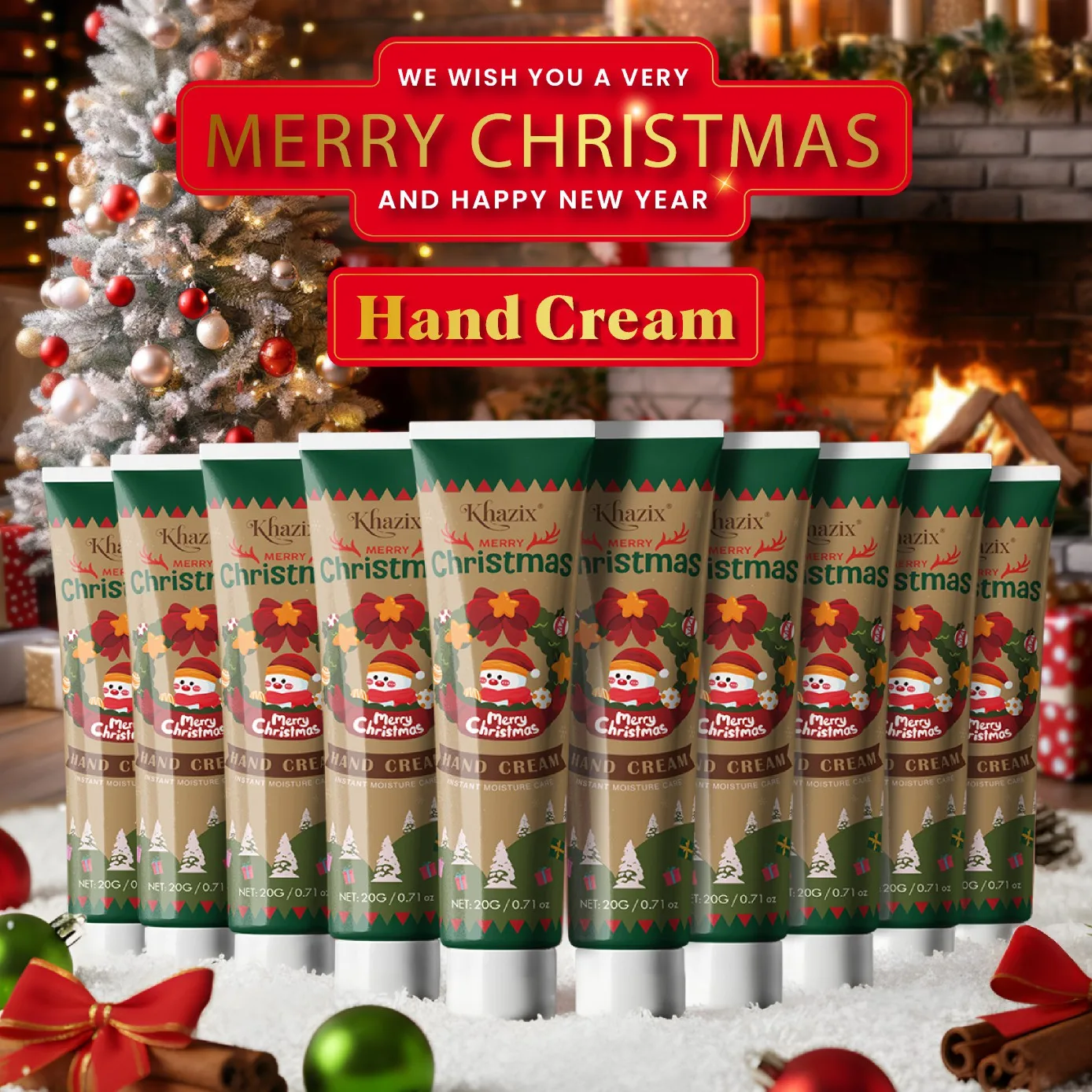 5pcs Workers' Hand Cream: Keeps hands moisturized during long periods of sitting, with fingertips always hydrated.